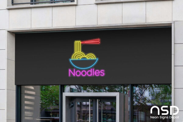 Noodles V4 Neon Sign_Transparent_Mockup_Template02 Noodles V4 Neon Sign_Transparent_Mockup_Template02