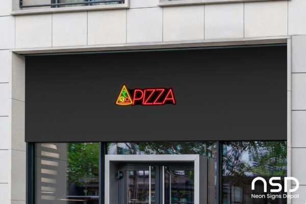 Pizza V3 Neon Sign_Black_Mockup_Template02 Pizza V3 Neon Sign_Black_Mockup_Template02