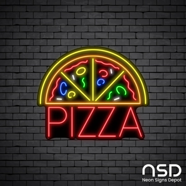 Pizza V4 Neon Sign_Black Brick_Mockup_Black Pizza V4 Neon Sign_Black Brick_Mockup_Black