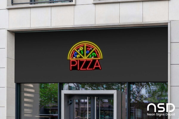 Pizza V4 Neon Sign_Black_Mockup_Template02 Pizza V4 Neon Sign_Black_Mockup_Template02