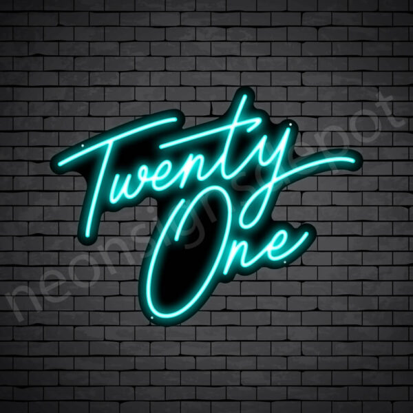 Twenty-one-23x30-WS-B-BRIGHT-BLUE Bright Blue Twenty one