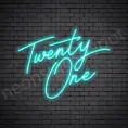 Bright Blue Twenty one