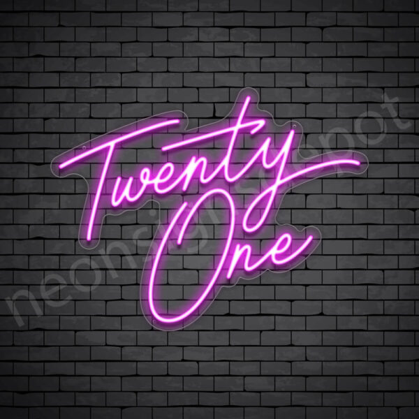 Twenty-one-23x30-WS-C-PINK Pink Twenty one