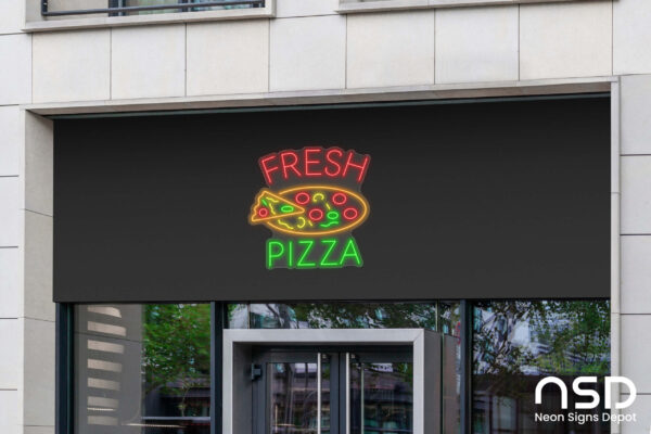 Fresh Pizza Neon Sign_Transparent_Mockup_Template02 Fresh Pizza Neon Sign_Transparent_Mockup_Template02