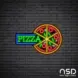 Pizza Neon Sign_Black Brick_Mockup_Black