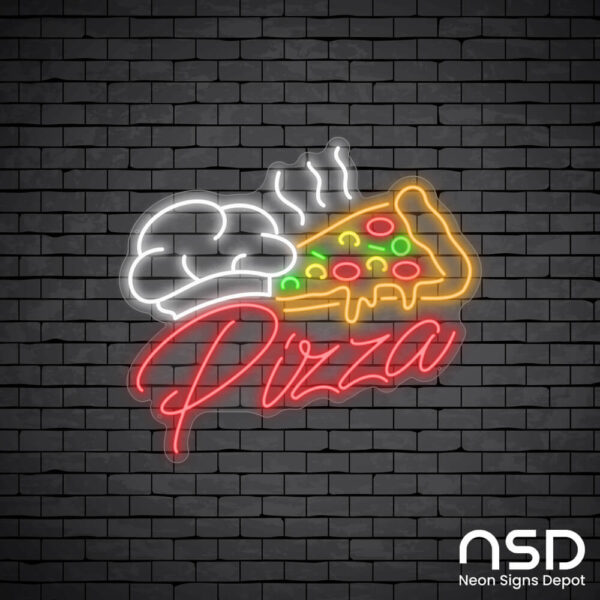 Pizza V7 Neon Sign_Black Brick_Mockup_Transparent Pizza V7 Neon Sign_Black Brick_Mockup_Transparent
