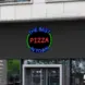 The Best Pizza In Town Neon Sign_Black_Mockup_Template02