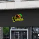 Burritos Neon Sign_Black_Mockup_Template02
