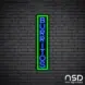 Burritos V11 Neon Sign_Black Brick_Mockup_Black