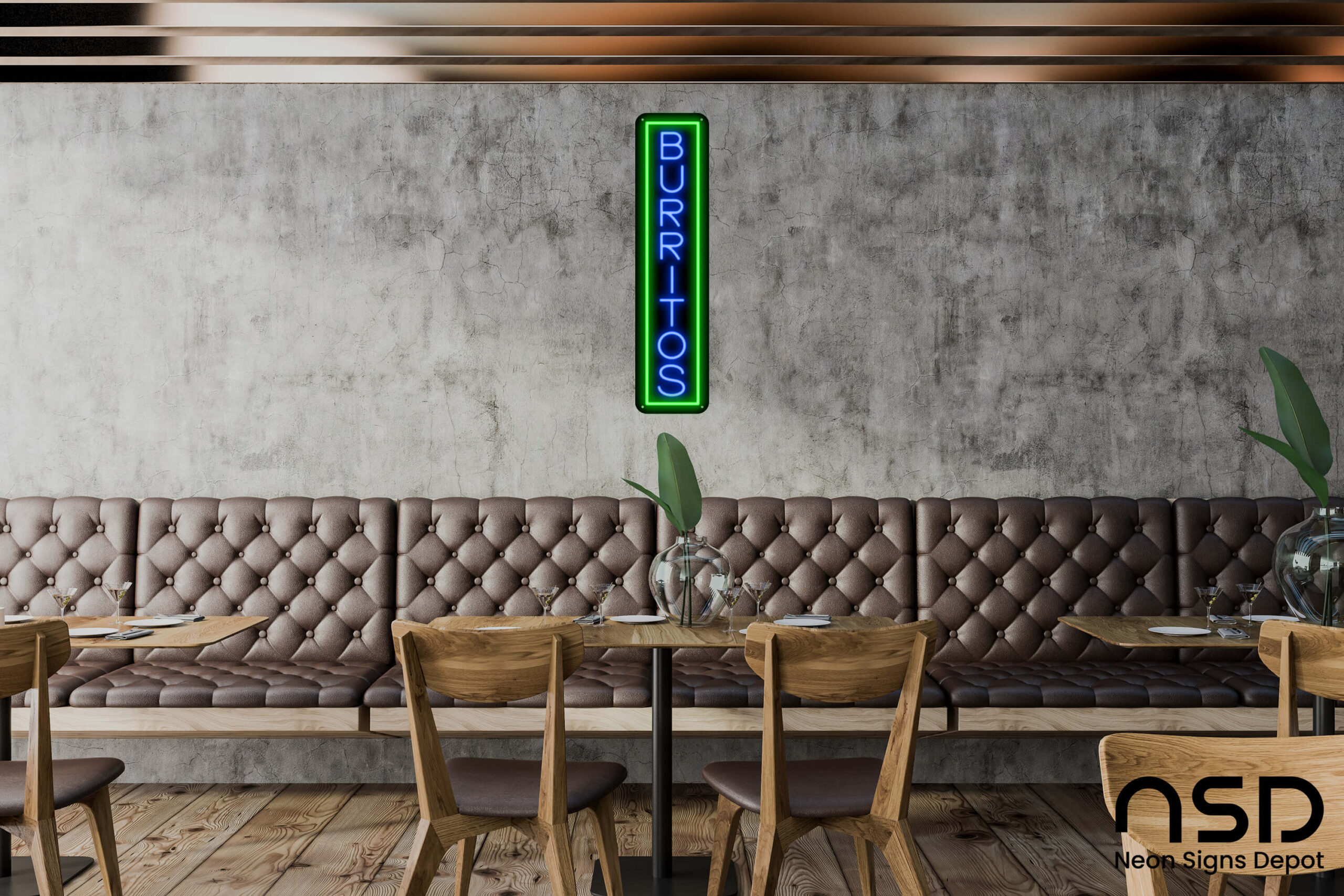 Burritos V11 Neon Sign neon sign
