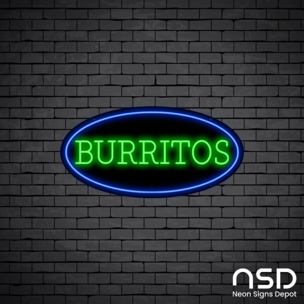 Burritos V4 Neon Sign_Black Brick_Mockup_Black Burritos V4 Neon Sign_Black Brick_Mockup_Black