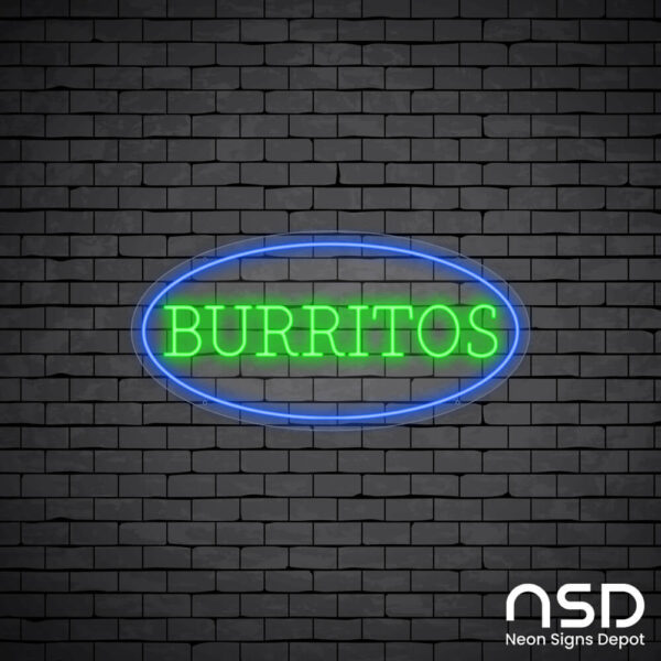 Burritos V4 Neon Sign_Black Brick_Mockup_Transparent Burritos V4 Neon Sign_Black Brick_Mockup_Transparent