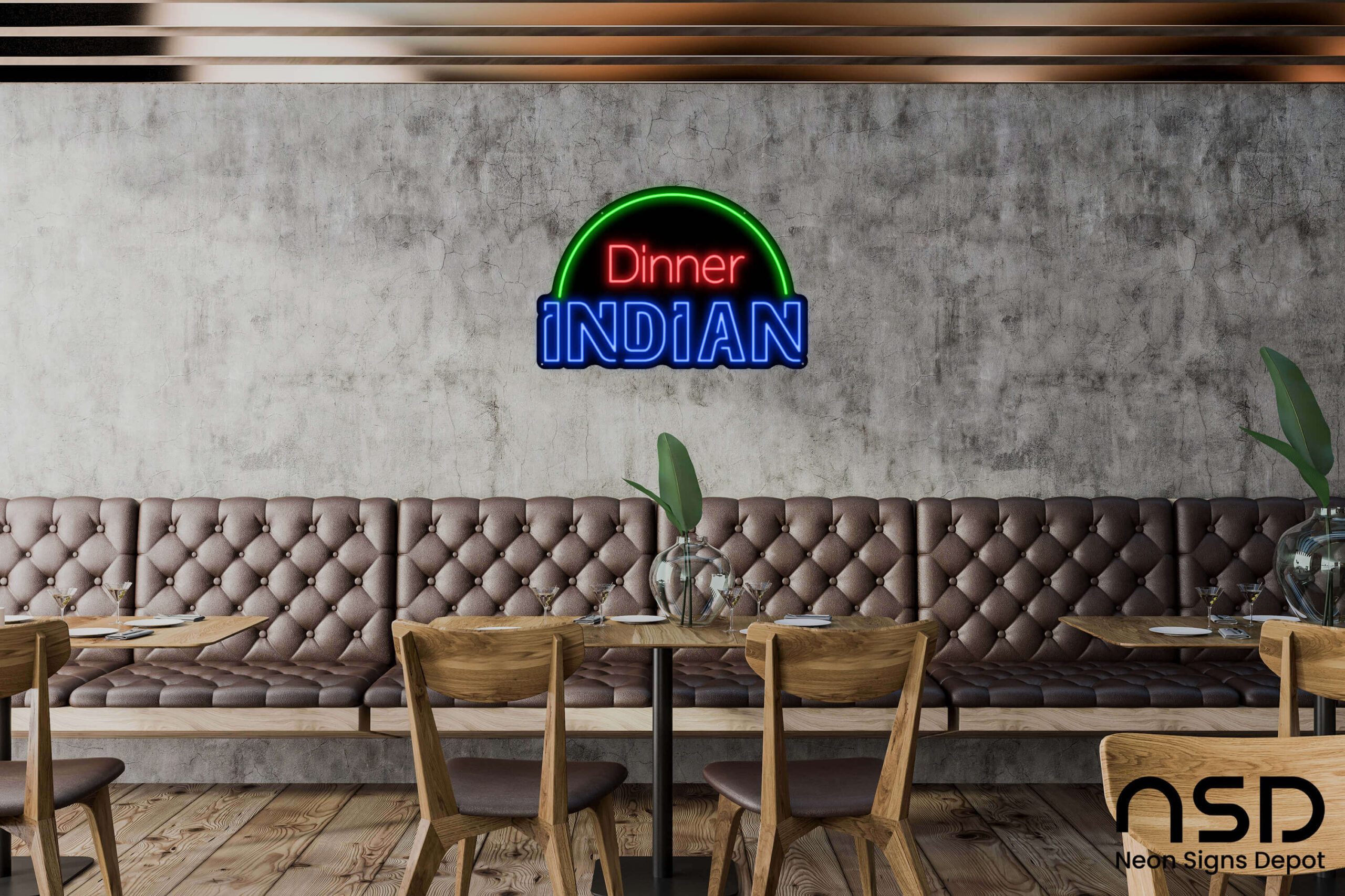 Dinner Indian Neon Sign neon sign