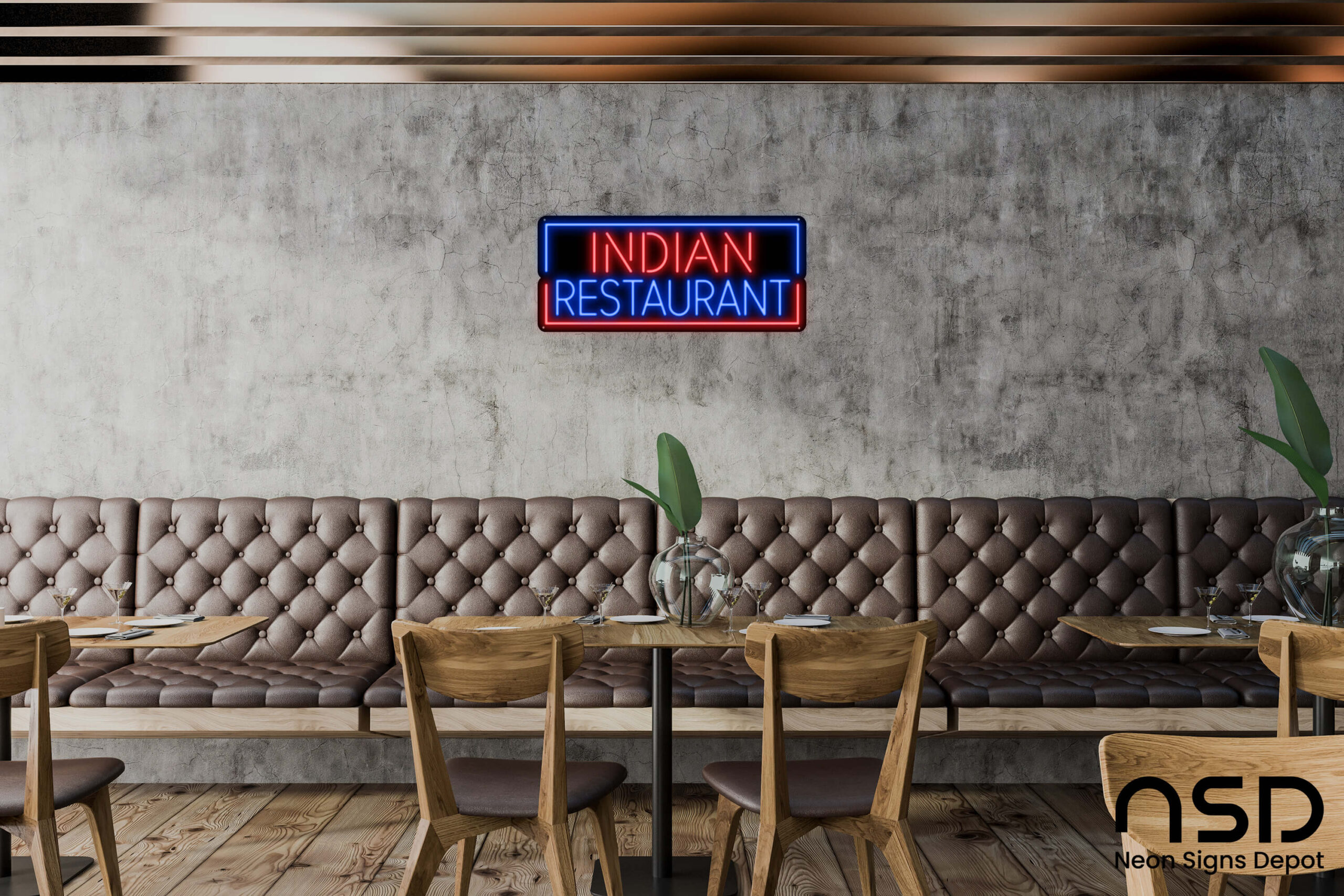 Indian Restaurant V3 Neon Sign neon sign