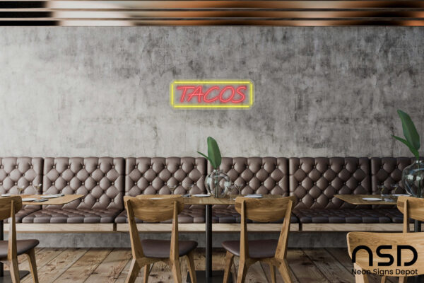 Tacos Neon Sign_Transparent_Mockup_Template01 Tacos Neon Sign_Transparent_Mockup_Template01