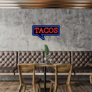Tacos V2 Neon Sign