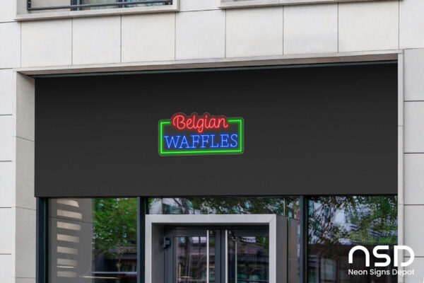 Belgian Waffles V2 Neon Sign_Transparent_Mockup_Template02 Belgian Waffles V2 Neon Sign_Transparent_Mockup_Template02