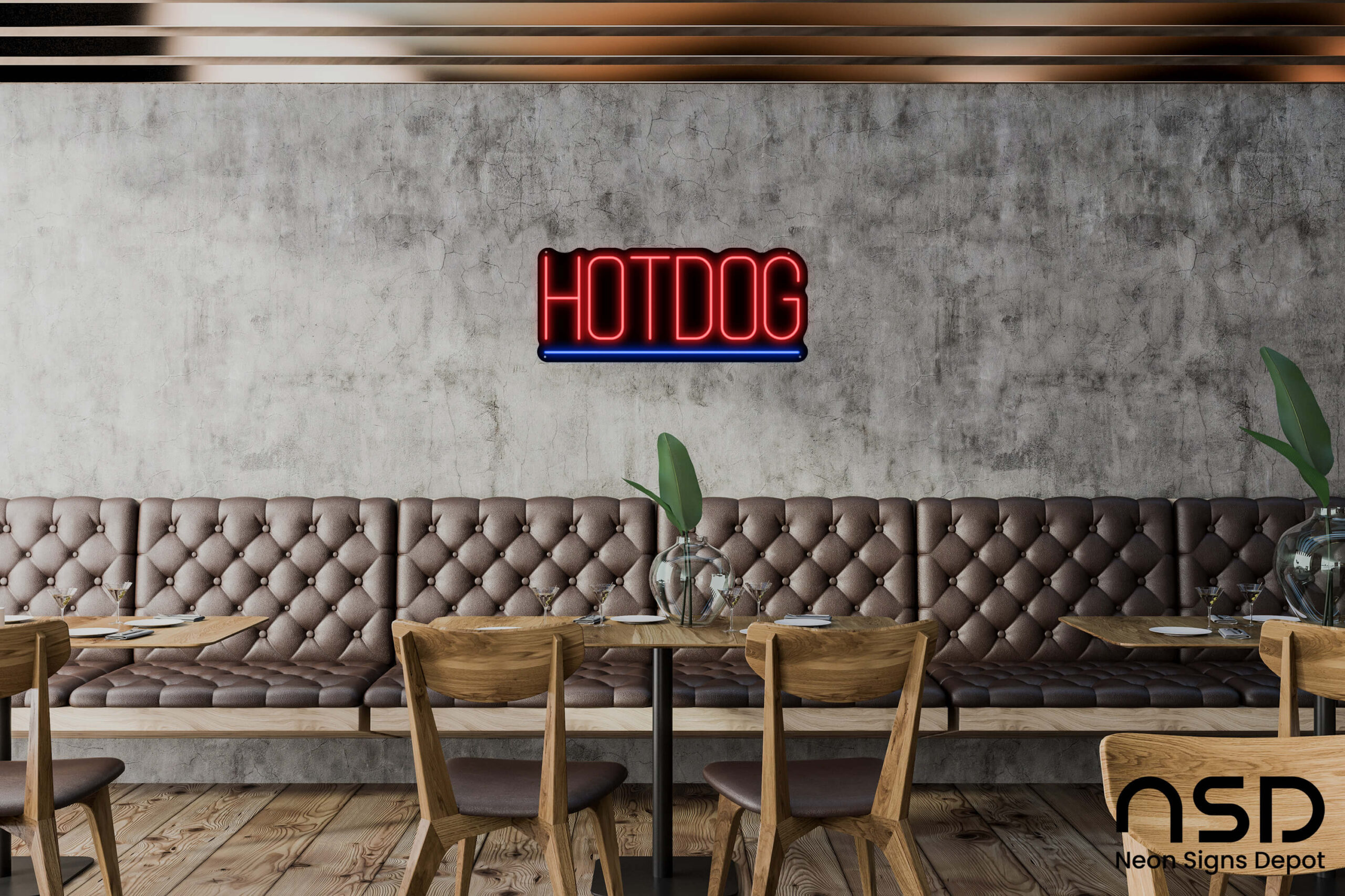 Hotdog V10 Neon Sign neon sign