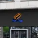 Hotdog V11 Neon Sign_Black_Mockup_Template02
