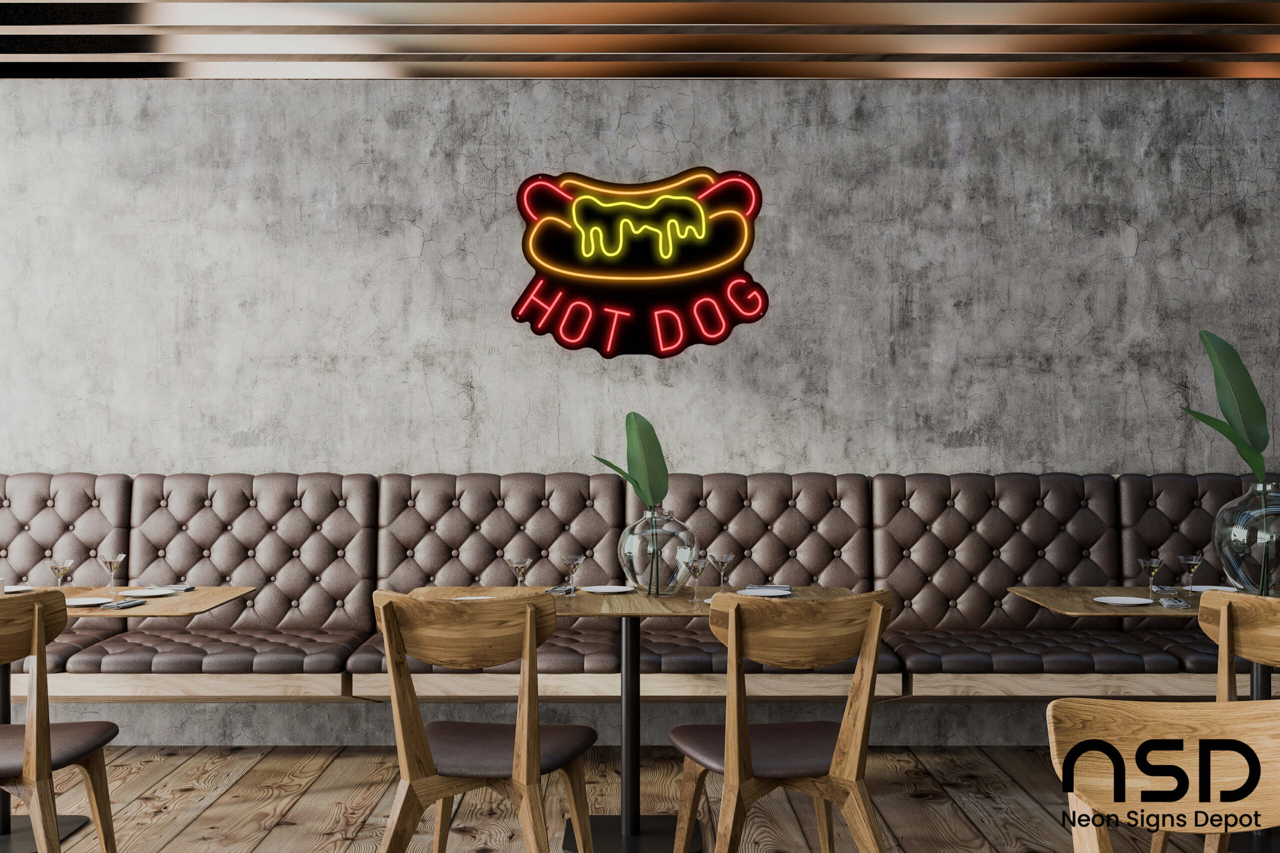 Hotdog V19 Neon Sign neon sign