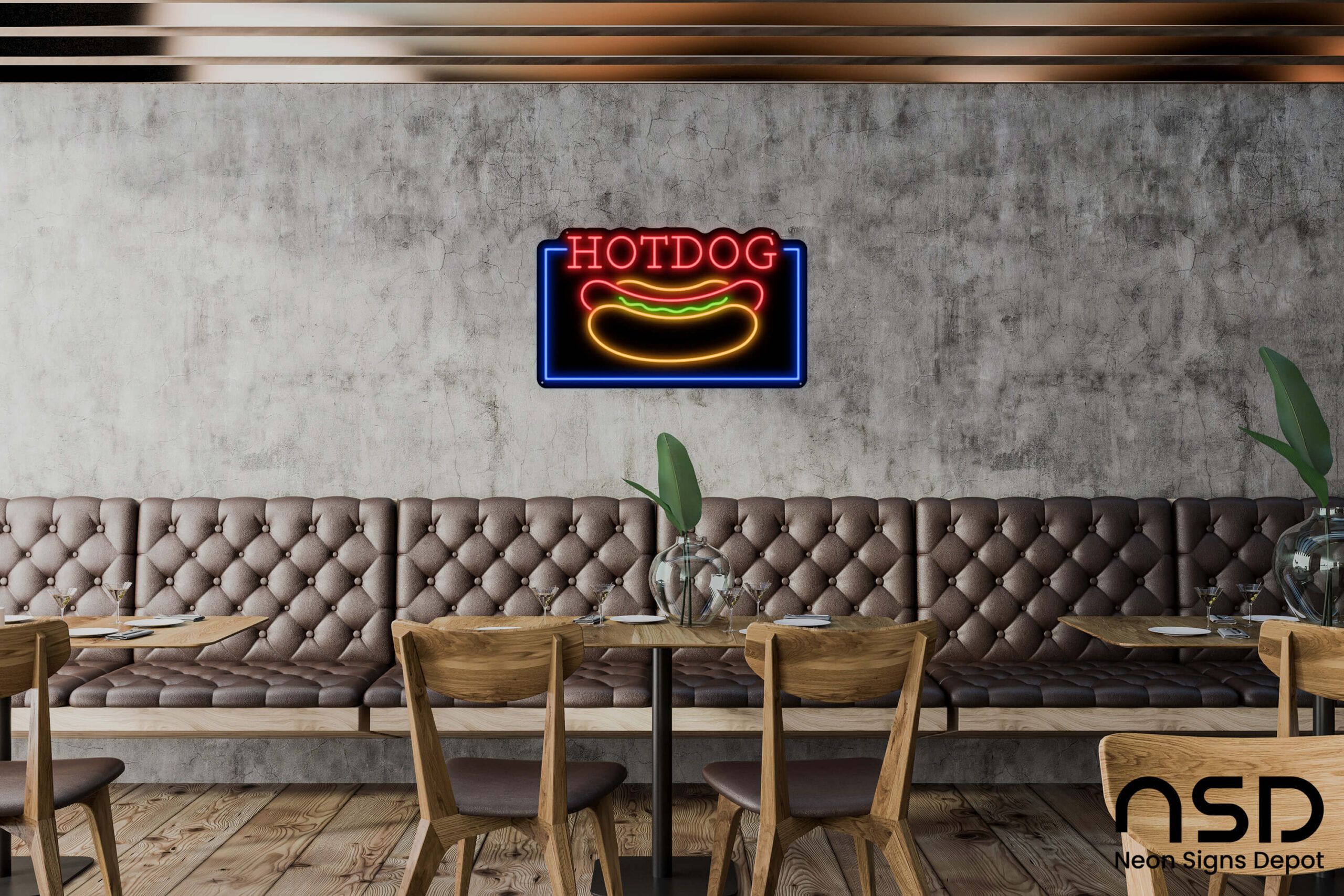 Hotdog V2 Neon Sign neon sign