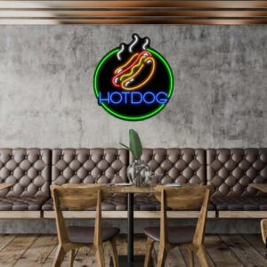 Hotdog V3 Neon Sign