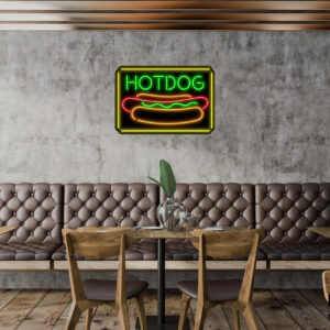 Hotdog V4 Neon Sign