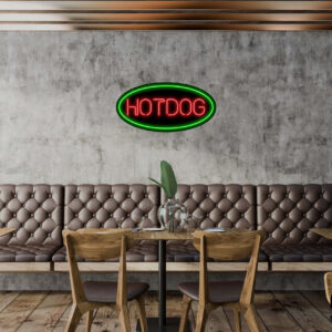 Hotdog V5 Neon Sign