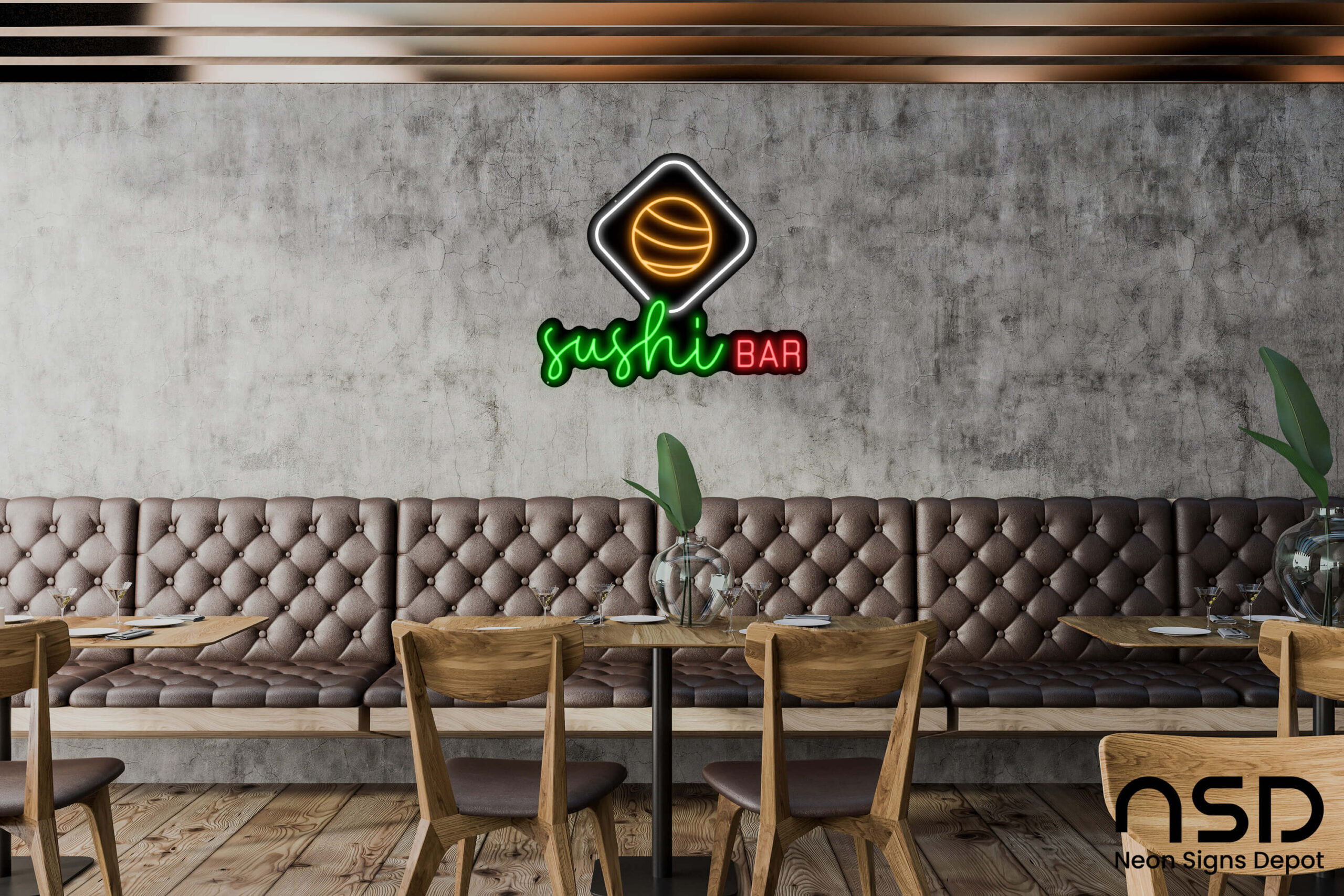 Sushi Bar V3 Neon Sign neon sign