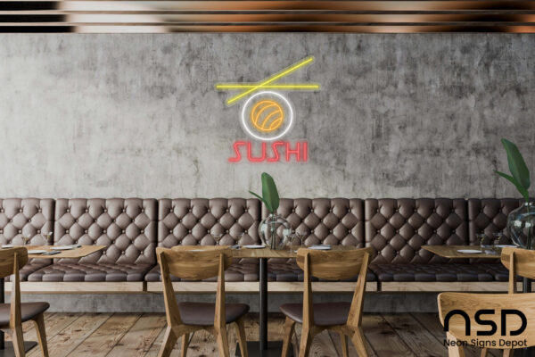 Sushi V3 Neon Sign_Transparent_Mockup_Template01 Sushi V3 Neon Sign_Transparent_Mockup_Template01