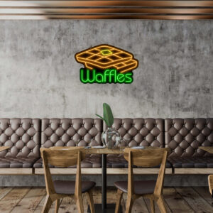 Waffle V3 Neon Sign