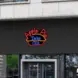 Apple Pie Take Out Neon Sign_Black_Mockup_Template02