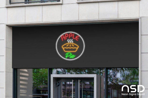 Apple Pie V10 Neon Sign_Transparent_Mockup_Template02 Apple Pie V10 Neon Sign_Transparent_Mockup_Template02