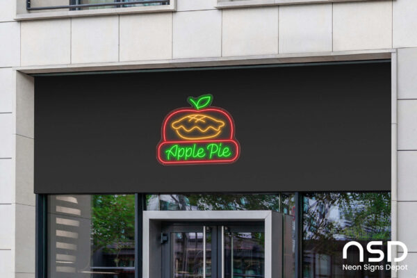 Apple Pie V11 Neon Sign_Transparent_Mockup_Template02 Apple Pie V11 Neon Sign_Transparent_Mockup_Template02