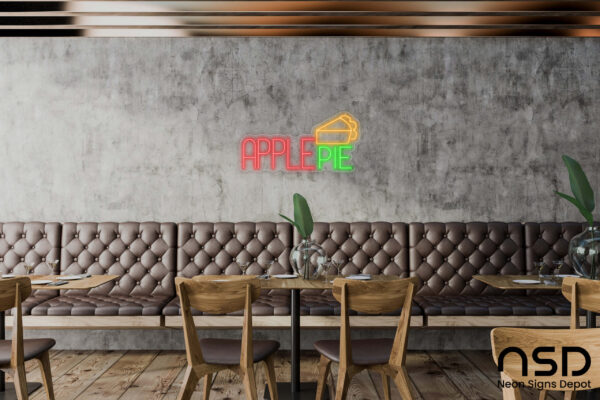 Apple Pie V13 Neon Sign_Transparent_Mockup_Template01 Apple Pie V13 Neon Sign_Transparent_Mockup_Template01