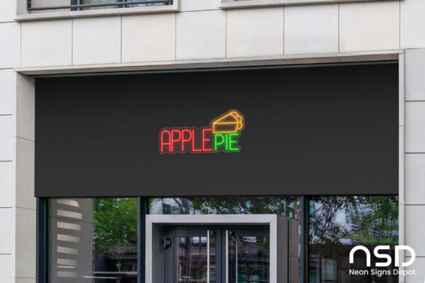Apple Pie V13 Neon Sign_Transparent_Mockup_Template02 Apple Pie V13 Neon Sign_Transparent_Mockup_Template02