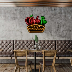 Apple Pie V2 Neon Sign