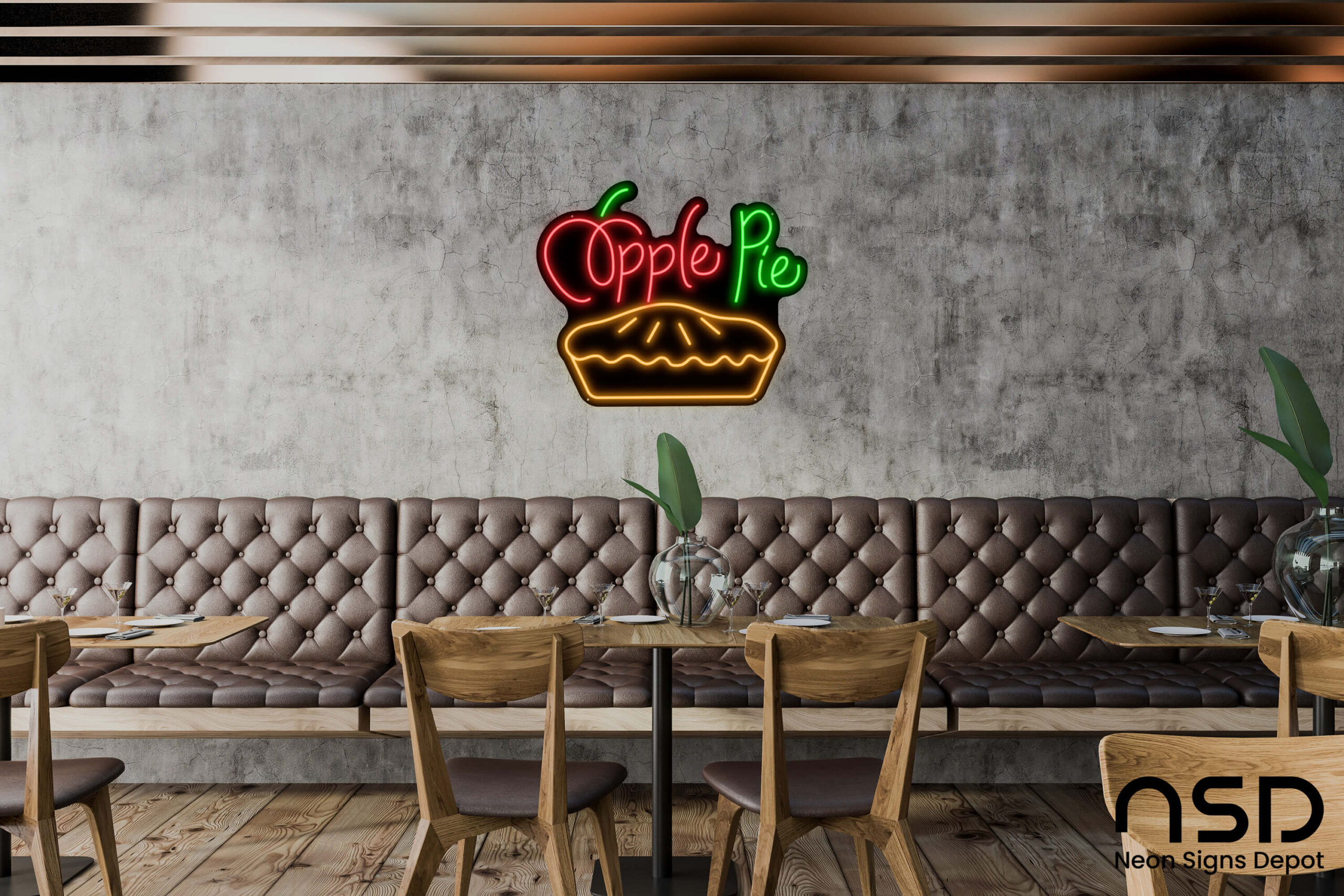 Apple Pie V2 Neon Sign neon sign