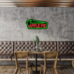 Apple Pie V4 Neon Sign