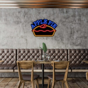 Apple Pie V8 Neon Sign