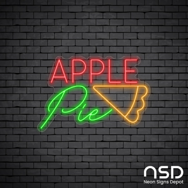 Apple Pie V9 Neon Sign_Black Brick_Mockup_Transparent Apple Pie V9 Neon Sign_Black Brick_Mockup_Transparent