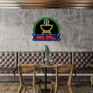 Barbecue Grill Neon Sign