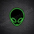 Alien-Neon-Sign-24x20-WS-B-GREEN