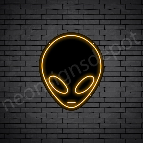 Alien-Neon-Sign-24x20-WS-B-ORANGE Alien-Neon-Sign-24x20-WS-B-ORANGE
