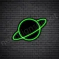 Planet-Neon-Sign-16x24-WS-B-GREEN