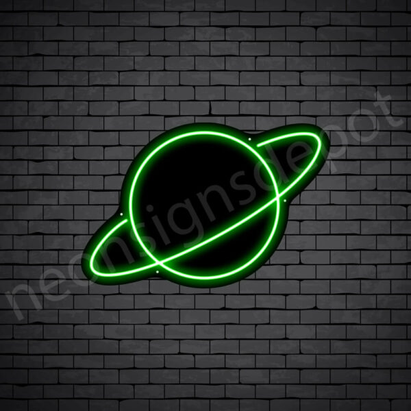 Planet-Neon-Sign-16x24-WS-B-GREEN Planet-Neon-Sign-16x24-WS-B-GREEN