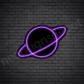 Planet-Neon-Sign-16x24-WS-B-PURPLE