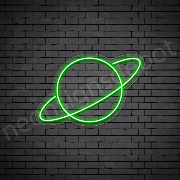 Planet-Neon-Sign-16x24-WS-C-GREEN Planet-Neon-Sign-16x24-WS-C-GREEN