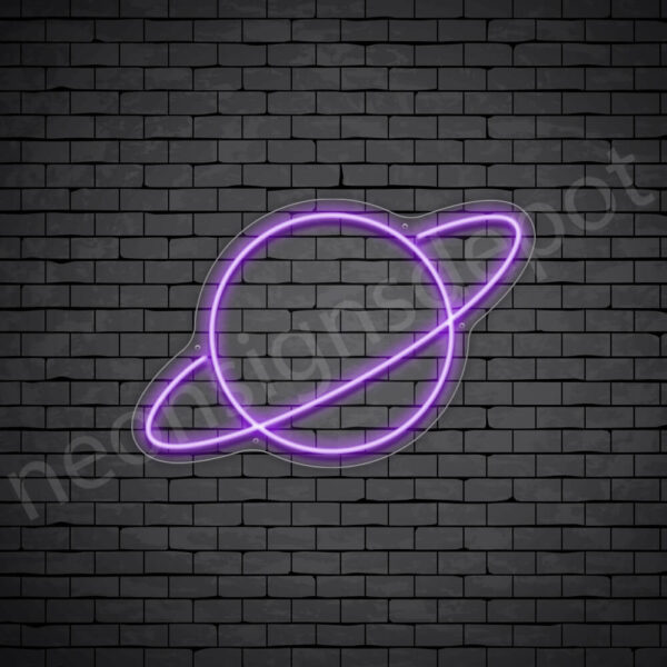 Planet-Neon-Sign-16x24-WS-C-PURPLE Planet-Neon-Sign-16x24-WS-C-PURPLE