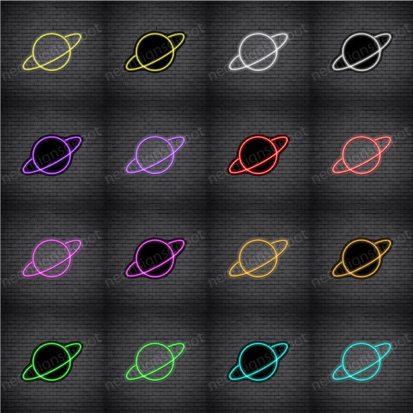 Planet Neon Sign Planet Neon Sign